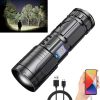 Powerful Rechargeable Torch Light With Power Bank
